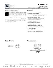 ICS85211I-01 datasheet pdf Texas Instruments