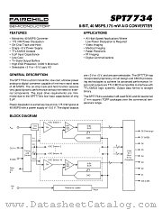 SPT7734SCT datasheet pdf Fairchild Semiconductor