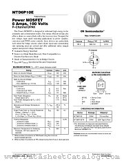 MTD6P10ET4 datasheet pdf ON Semiconductor