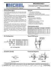 MIC94050 datasheet pdf Micrel Semiconductor