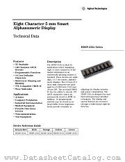 HDSP-2531 datasheet pdf Agilent (Hewlett-Packard)
