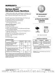 MURS220T3 datasheet pdf ON Semiconductor