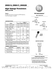 2N6515RLRM datasheet pdf ON Semiconductor