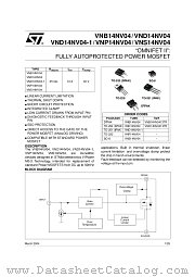 VND14NV0413TR datasheet pdf ST Microelectronics