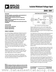 3B40-CUSTOM datasheet pdf Analog Devices