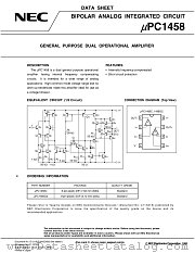 UPC1458G2-E1 datasheet pdf NEC