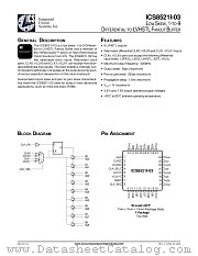 ICS8521I-03 datasheet pdf Texas Instruments