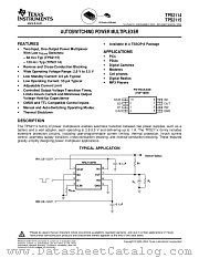 TPS2114PWR datasheet pdf Texas Instruments