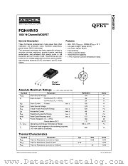 FQH44N10 datasheet pdf Fairchild Semiconductor