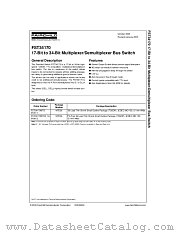 FST34170MTD datasheet pdf Fairchild Semiconductor