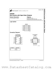 5962-9059001M2A(54AC05LMQB) datasheet pdf National Semiconductor