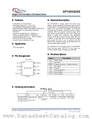 AP1305 datasheet pdf Anachip