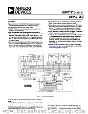 ADSP-21266 datasheet pdf Analog Devices
