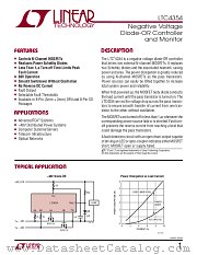 LTC4354 datasheet pdf Linear Technology