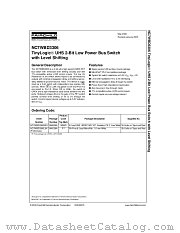 NC7WBD3306L8X datasheet pdf Fairchild Semiconductor