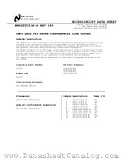 5962-9163901MEA datasheet pdf National Semiconductor