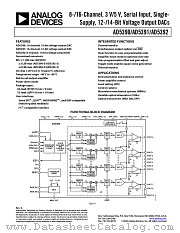 AD5390 datasheet pdf Analog Devices