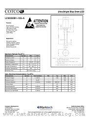 LC503QSB1-15G-A datasheet pdf Marktech Optoelectronics