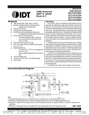 IDT71P72604S250BQ datasheet pdf IDT