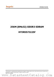 HY5RS573225F-13 datasheet pdf Hynix Semiconductor