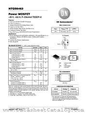 NTQS6463 datasheet pdf ON Semiconductor