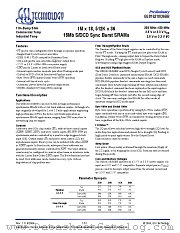 GS816218B datasheet pdf GSI Technology