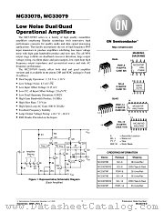 MC33078D datasheet pdf ON Semiconductor