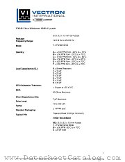 VXM2 datasheet pdf Vectron