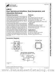 LM613IWMX datasheet pdf National Semiconductor