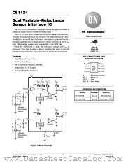 CS1124 datasheet pdf ON Semiconductor
