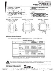 SN74LV595ADBR datasheet pdf Texas Instruments