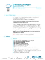 PNX8510HW/B1 datasheet pdf Philips