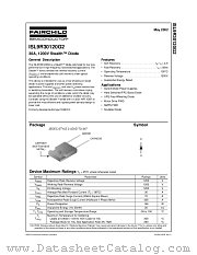 ISL9R30120G2_NL datasheet pdf Fairchild Semiconductor