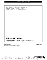 PTN3310DP datasheet pdf Philips