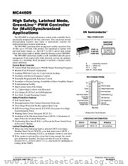 MC44605 datasheet pdf ON Semiconductor