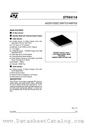 STV6411ADT datasheet pdf ST Microelectronics