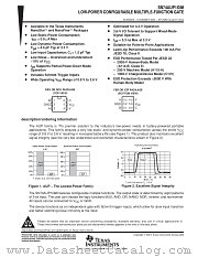 SN74AUP1G98DBVT datasheet pdf Texas Instruments