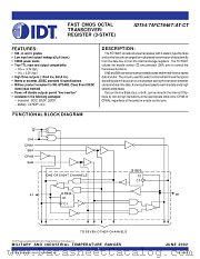 IDT54FCT646CTLB datasheet pdf IDT