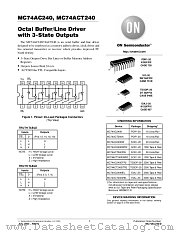 MC74AC240 datasheet pdf ON Semiconductor