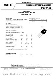 2SK3307 datasheet pdf NEC
