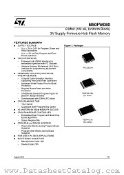 M50FW080K5G datasheet pdf ST Microelectronics