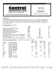 PN6120 datasheet pdf Central Semiconductor