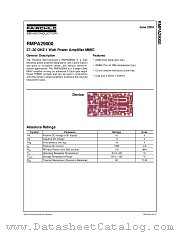 RMPA29000 datasheet pdf Fairchild Semiconductor