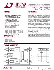 LTC2298 datasheet pdf Linear Technology