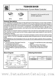 TS3842BCD datasheet pdf Taiwan Semiconductor