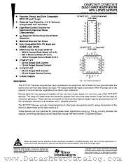 CY74FCT157ATSOCT datasheet pdf Texas Instruments