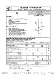 MUR190 datasheet pdf Taiwan Semiconductor