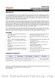 HYMD564646B(L)8J-J datasheet pdf Hynix Semiconductor