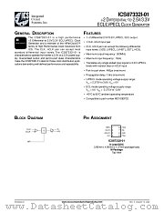 ICS87332-01I datasheet pdf Texas Instruments