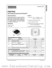FDS7764S_NL datasheet pdf Fairchild Semiconductor